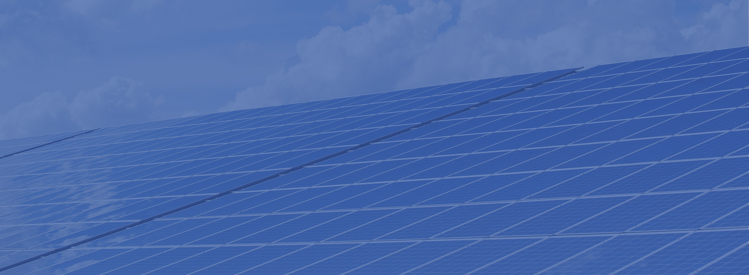 background of solar panels
